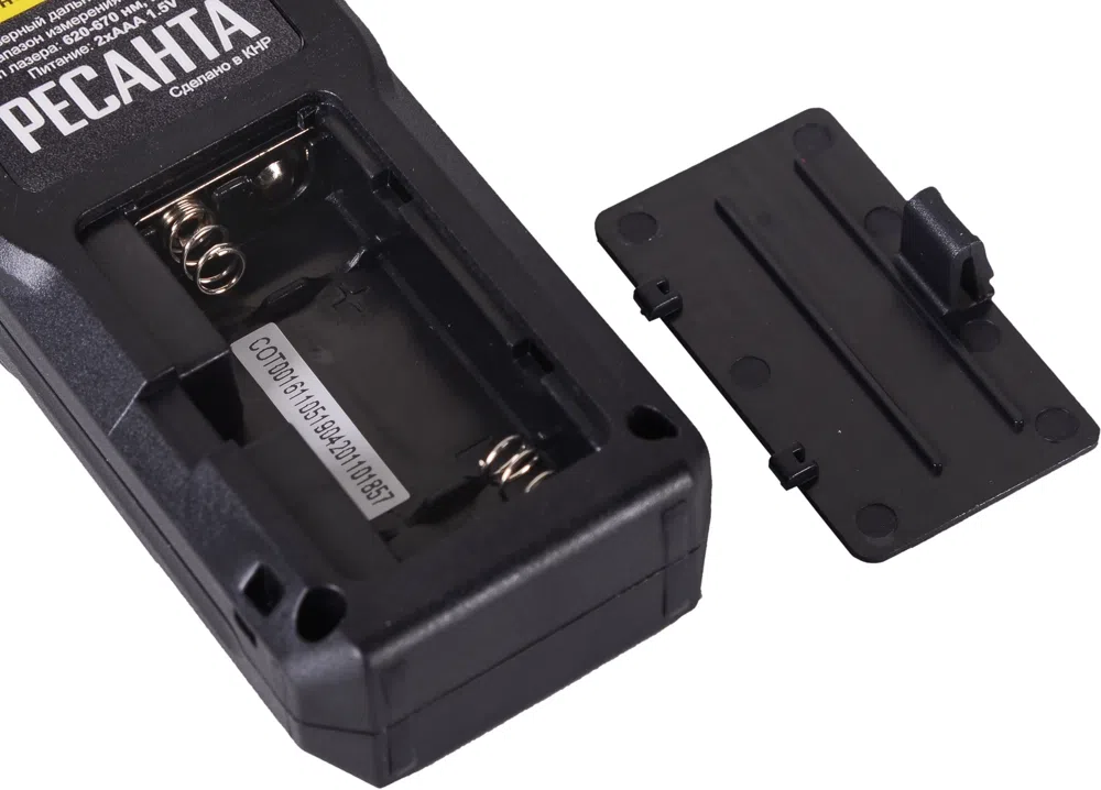 Лазерный дальномер Ресанта ДЛ-60 2кл.лаз. 670нм цв.луч. красный (61/10/516)