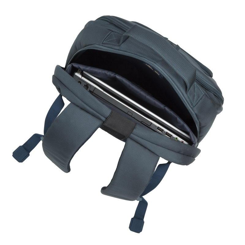 Рюкзак для ноутбука 17" Riva 8460 аквамарин полиэстер