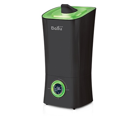 Увлажнитель воздуха Ballu UHB-205 23Вт (ультразвуковой) черный/зеленый