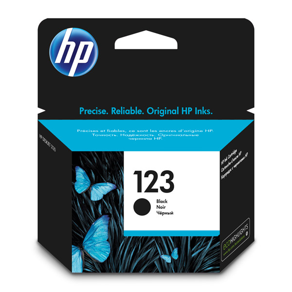 Картридж струйный HP 123 F6V17AE черный (120стр.) для HP DJ 2130
