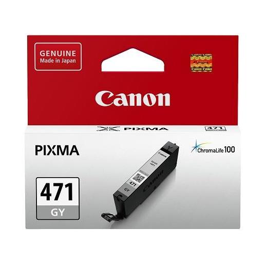 Картридж струйный Canon CLI-471GY 0404C001 серый для Canon MG5740/MG6840/MG7740