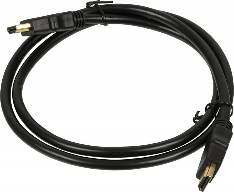 Кабель аудио-видео High Speed HDMI (m)/HDMI (m) 1м. позолоч.конт. черный
