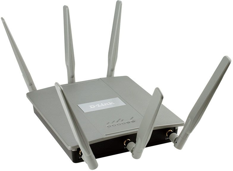 Точка доступа D-Link DAP-2695/RU/A1A AC1750 10/100/1000BASE-TX серый