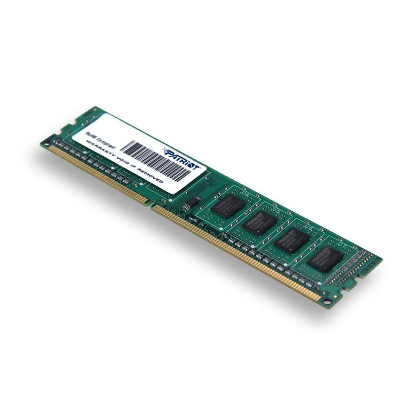 Память DDR3 2GB 1600MHz Patriot PSD32G160081 RTL PC3-12800 CL11 DIMM 240-pin 1.5В single rank Ret