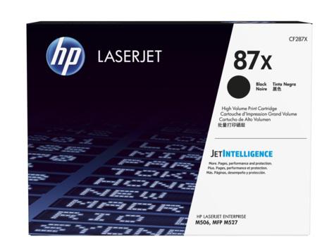 Картридж лазерный HP 87X CF287XC черный (18000стр.) для HP LJ Ent M506/M527 (техн.упак)