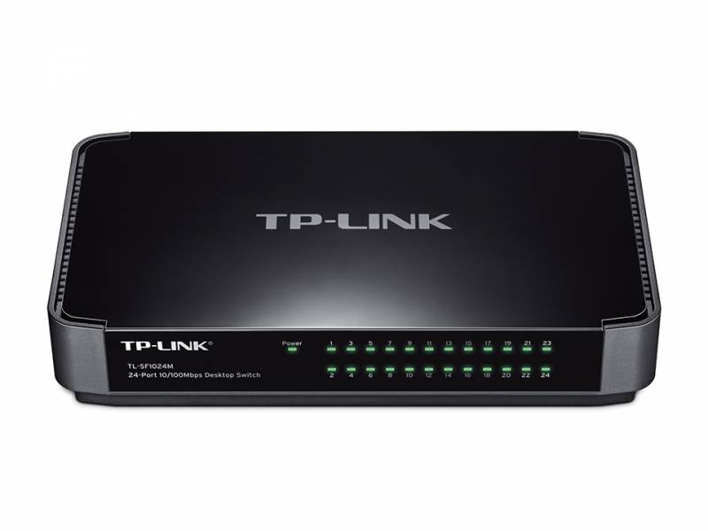 Коммутатор TP-Link TL-SF1024M 24x100Мбит/с неуправляемый