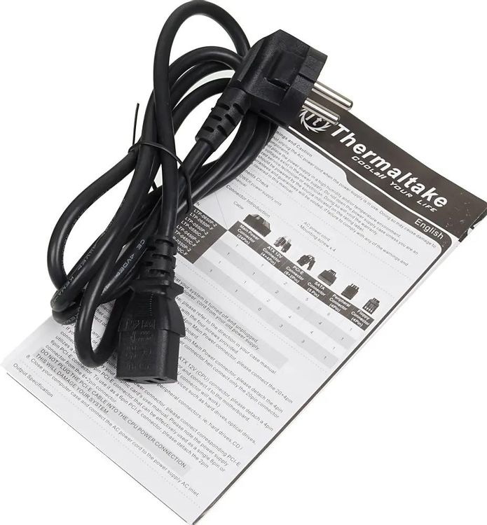 Блок питания Thermaltake ATX 550W Litepower (20+4pin) APFC 120mm fan 5xSATA RTL