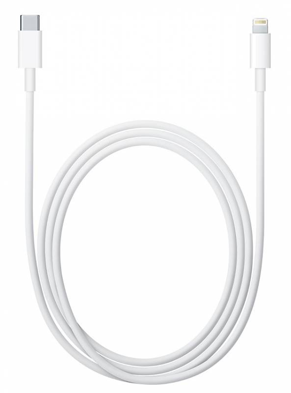 Кабель Apple MKQ42ZM/A USB Type-C (m)-Lightning (m) 2м белый