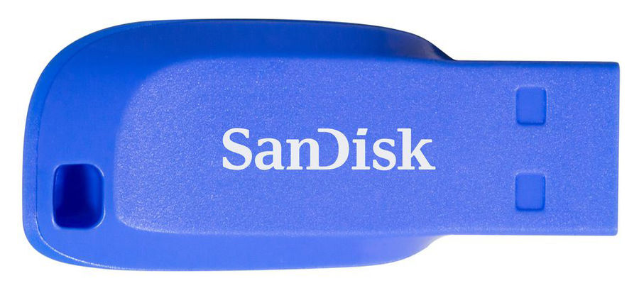Флеш Диск Sandisk 32Gb Cruzer Blade SDCZ50C-032G-B35BE USB2.0 синий