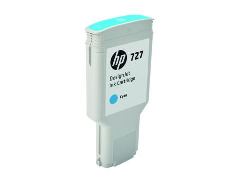Картридж струйный HP 727 F9J76A голубой (300мл) для HP DJ T1500/T1530/T2500/T2530/T920/T930