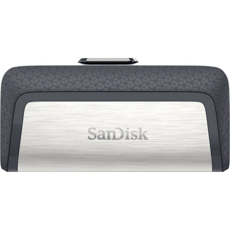 Флеш Диск Sandisk 128Gb Ultra Dual SDDDC2-128G-G46 USB3.0 серый/узор