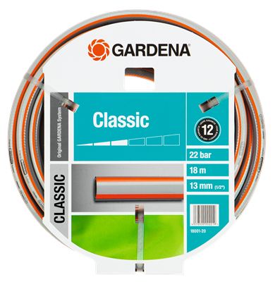 Шланг Gardena Classic 1/2" 18м армированный (18001-20.000.00)