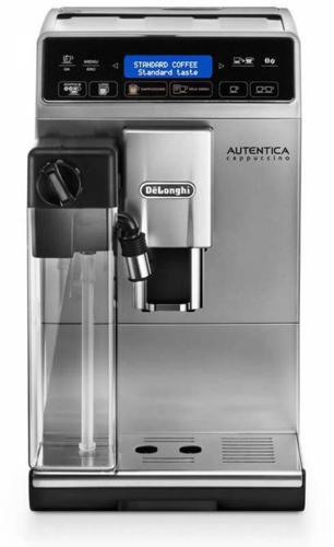 Кофемашина Delonghi Autentica ETAM29.660.SB 1450Вт серебристый/черный