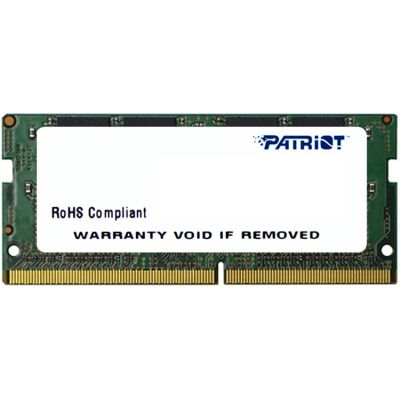 Память DDR4 4Gb 2133MHz Patriot PSD44G213381S RTL PC4-17000 CL15 SO-DIMM 260-pin 1.2В single rank Ret