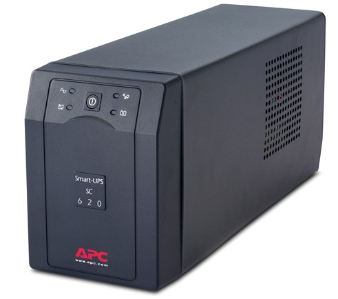 Источник бесперебойного питания APC Smart-UPS SC SC620I 390Вт 620ВА черный