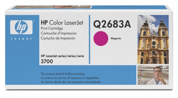 Картридж лазерный HP Q2683A пурпурный (6000стр.) для HP 3700/3700n/3700dn/3700dtn