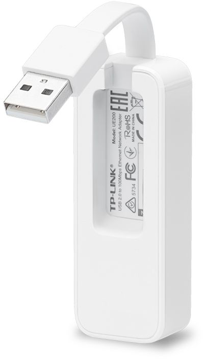 Сетевой адаптер TP-Link UE200 USB 2.0