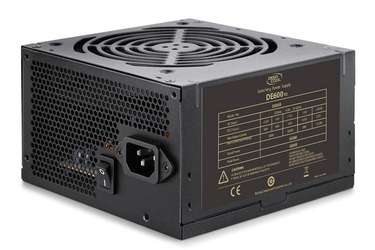 Блок питания Deepcool ATX 600W Explorer DE600 PWM 120mm fan, black, RET
