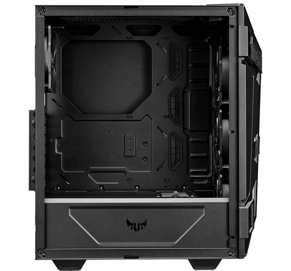 Корпус ASUS TUF Gaming GT301 Black, ATX, без БП, с окном, подсветка, 2xUSB 3.1, Audio