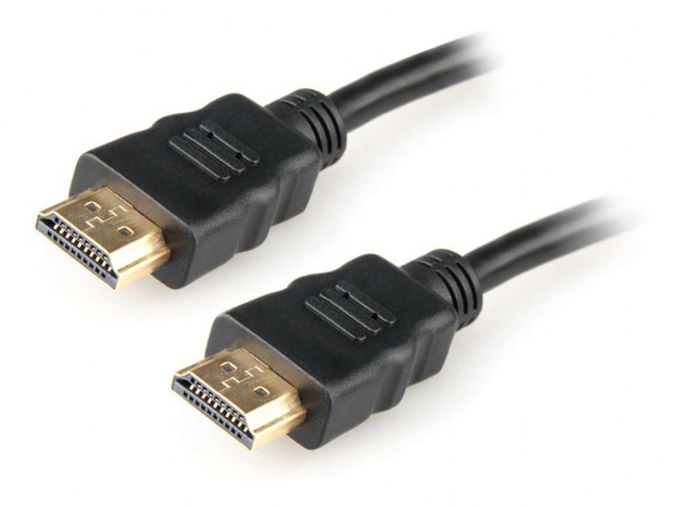 Кабель ACD-DHHF1-50B HDMI 1.4, Golden Plated,19m/19f, HDMI extension, Черный, 5м