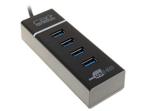 Разветвитель USB 3.0 CBR CH-157 4 порта LED-подсветка.