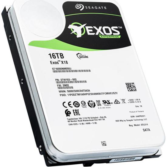 Жесткий диск Seagate SATA-III 16TB EXOS ST16000NM000J (7200rpm) 256Mb 3.5"