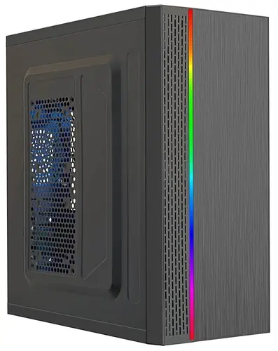 Корпус Winard 3075 RGB Mid-Tower, Micro-ATX, Standard-ATX, USB 2.0 Type-A черный