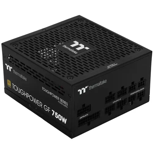 Блок питания Thermaltake ATX 750W Toughpower 750 TTP-750AH3FCG-B, 80 Plus Gold, полностью модульный