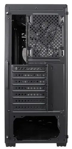 Корпус 1STPLAYER FIRE DANCING V4-G ATX, tempered glass, 4x120mm LED fans (V4-G-4F1) Без БП