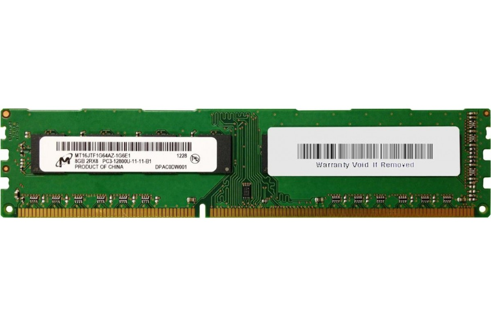 Память DDR3L 8Gb 1600MHz Micron MT16JTF1G64AZ-1G6E1 PC3-12800 DIMM 240-pin 1.35В RTL