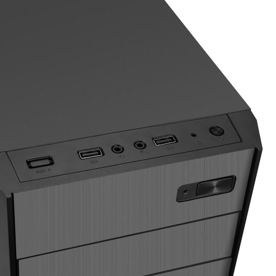 Корпус ACD Citadel 301 ATX Black, Ext. 5.25"x1 Int 3.5"x2, 2.5"x3, USB ...