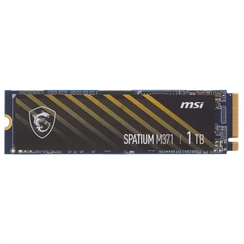 Накопитель SSD MSI PCI-E 3.0 x4 1Tb SPATIUM M371 M.2 2350/1700 3D NAND RTL