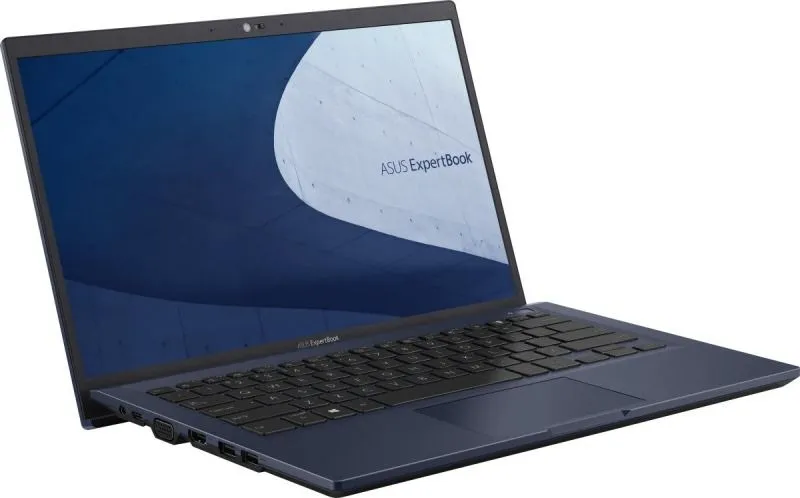 Ноутбук Asus Expertbook B1 B1400CEAE-EB6743 Core i3 1115G4 8Gb SSD256Gb Intel UHD Graphics 14" IPS FHD (1920x1080) noOS black WiFi BT Cam (90NX0421-M05F10)