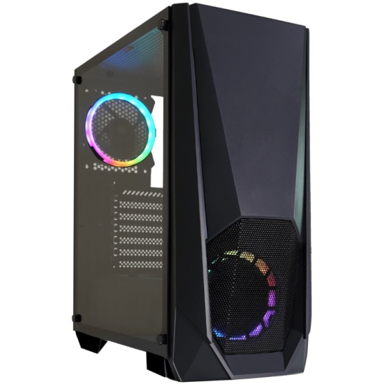 Корпус XILENCE XG141 XILENT BLAST Gaming series X505 ARGB ATX WINDOW, 1xUSB2.0, 2xUSB3.0, FRONT 1x120mm ARGB, REAR 1x120mm ARGB Black