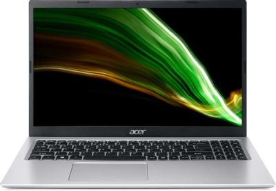 Ноутбук Acer Aspire 3 A315-58-54EZ Core i5 1135G7 8Gb SSD512Gb Intel Iris Xe graphics 15.6" FHD IPS (1920x1080) NoOS silver WiFi BT Cam (NX.ADDER.02A)
