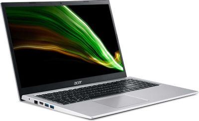 Ноутбук Acer Aspire 3 A315-58-54EZ Core i5 1135G7 8Gb SSD512Gb Intel Iris Xe graphics 15.6" FHD IPS (1920x1080) NoOS silver WiFi BT Cam (NX.ADDER.02A)