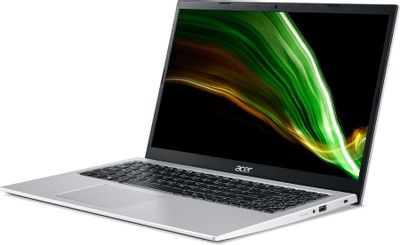 Ноутбук Acer Aspire 3 A315-58-54EZ Core i5 1135G7 8Gb SSD512Gb Intel Iris Xe graphics 15.6" FHD IPS (1920x1080) NoOS silver WiFi BT Cam (NX.ADDER.02A)
