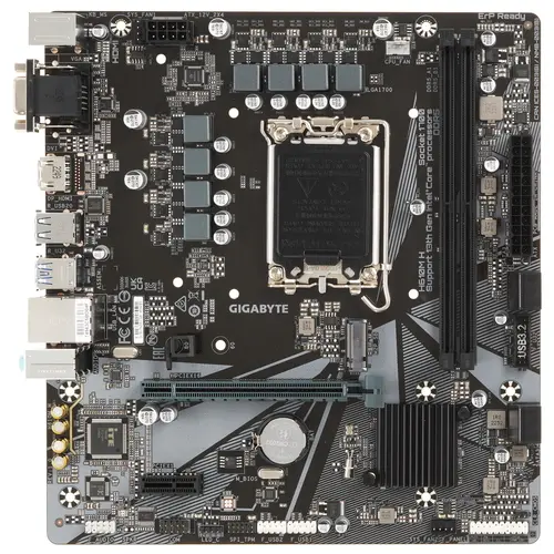 Материнская плата Gigabyte H610M H DDR5 Soc-1700 Intel H610 2xDDR5 mATX ...