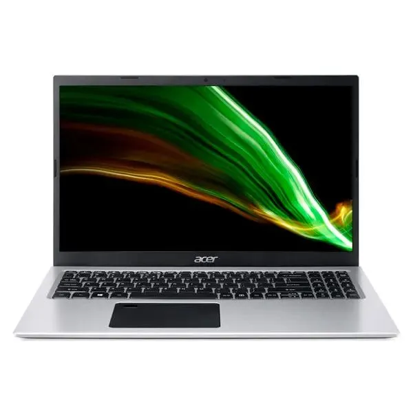 Ноутбук Acer Aspire 3 A315-58-36F3 Core i3 1115G4 8Gb SSD256Gb Intel UHD Graphics 15.6" IPS FHD (1920x1080) NoOS silver WiFi BT Cam
