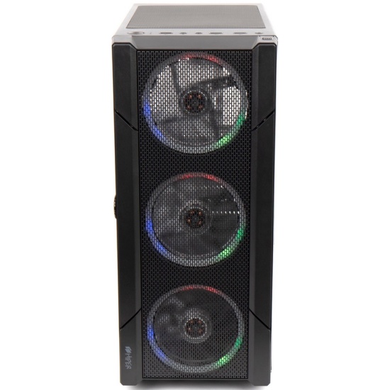 Корпус Hiper XG300 POLARIS черный без БП ATX 3x120mm RGB 2xUSB3.0 1xUSB2.0 audio