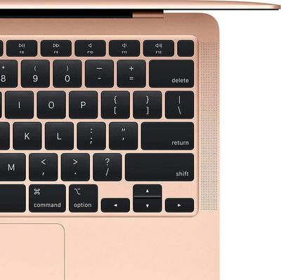 Ноутбук Apple MacBook Air A2337 M1 8 core 8Gb SSD256Gb/7 core GPU 13.3" IPS (2560x1600) Mac OS gold WiFi BT Cam (MGND3HN/A)