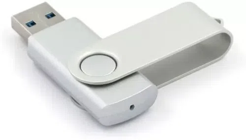 Флеш диск 256GB Mirex Swivel, USB 3.0, Серебристый