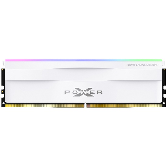 Память DDR5 16Gb 6000MHz Silicon Power XPOWER Zenith RGB CL40 DIMM 2Gx8 SR White