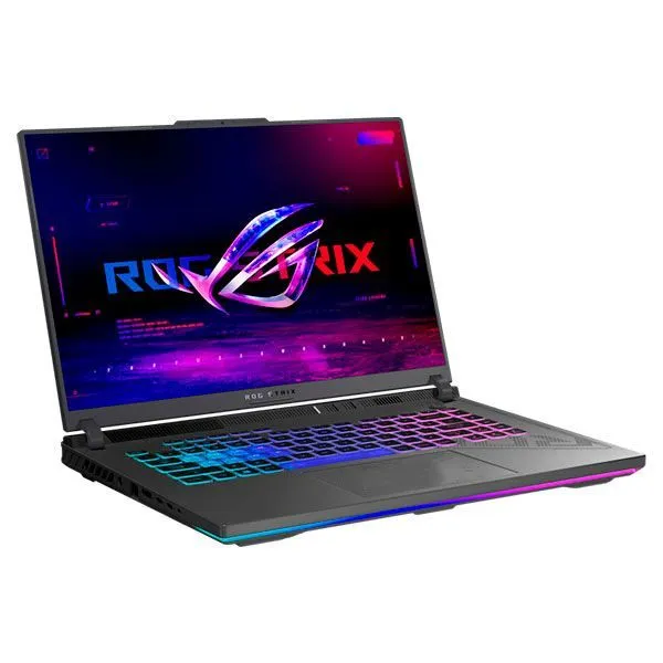Ноутбук Asus ROG Strix G16 G614JV-N4071W Core i7 13650HX 16Gb SSD1Tb NVIDIA GeForce RTX4080 8Gb 16" IPS WQXGA (2560x1600) noOS grey WiFi BT Cam