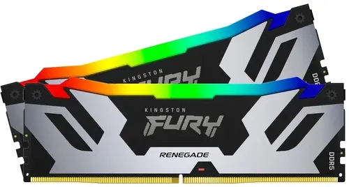 Память DDR5 32Gb 6000MHz Kingston Fury Renegade RGB KF560C32RSA-32 PC5-48000 CL32