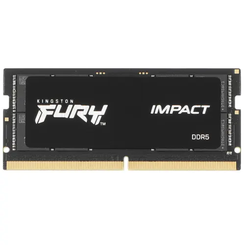 Память DDR5 32GB 5600MHz Kingston KF556S40IB-32 CL40 SO-DIMM FURY Impact PnP