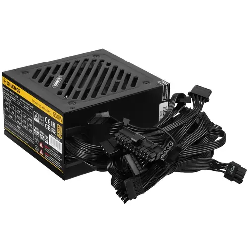 Блок питания Xilence ATX 650W Gaming series XN320 80+ Gold, APFC, 20+4 pin, 4+4 pin, 8pin CPU, 6SATA, 6+2 pin x3 PCI-E