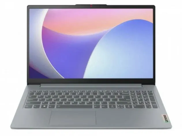 Ноутбук Lenovo IdeaPad Slim 3 15IRU8 Core i5 1335U 16Gb SSD256Gb Intel Iris Xe graphics 15.6" IPS FHD (1920x1080) noOS grey WiFi BT Cam (82X70098RK)