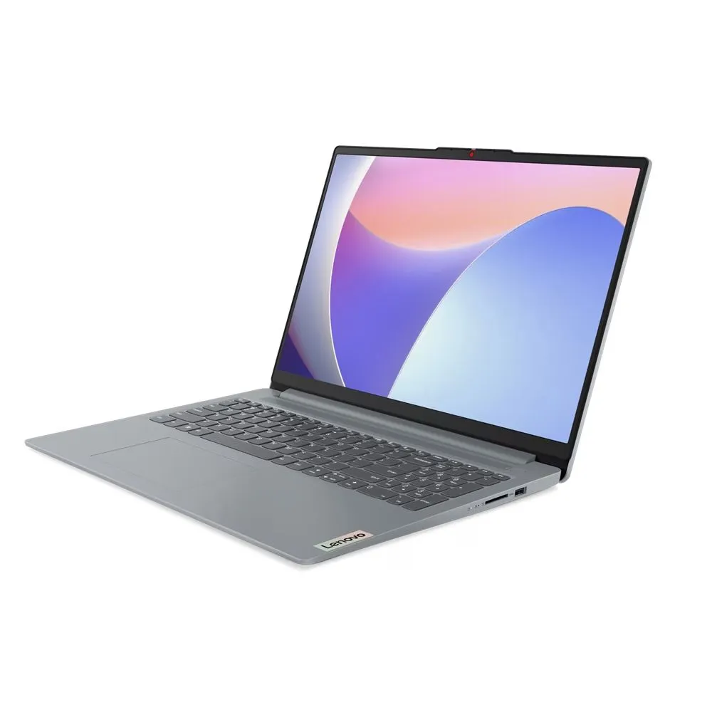 Ноутбук Lenovo IdeaPad Slim 3 16IRU8 Core i5 1335U 16Gb SSD256Gb Intel Iris Xe graphics 16" IPS WUXGA (1920x1200) noOS grey WiFi BT Cam (82X80040RK)