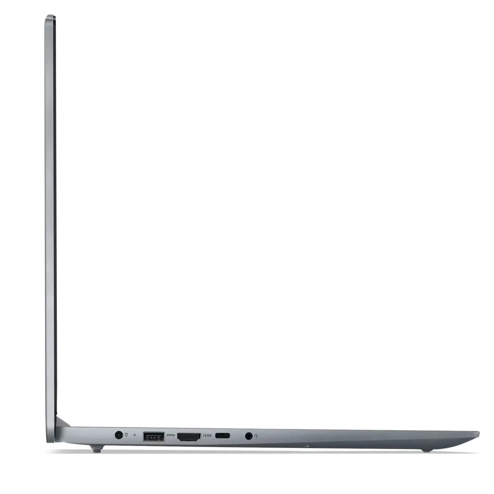 Ноутбук Lenovo IdeaPad Slim 3 16IRU8 Core i5 1335U 16Gb SSD256Gb Intel Iris Xe graphics 16" IPS WUXGA (1920x1200) noOS grey WiFi BT Cam (82X80040RK)